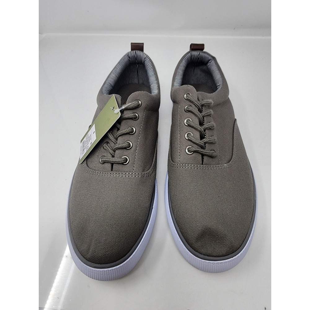 Goodfellow & Co Mens Brady Sneakers Gray Cotton Blend Casual Size 8